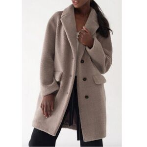 SOSKEN Oversized Teddy Coat